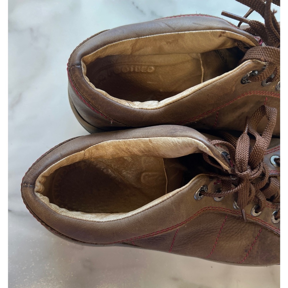 Keen Presidio Women's Brown Leather Walking Shoes Size 9.5 Comfortable Lace Up - Picture 8 of 8